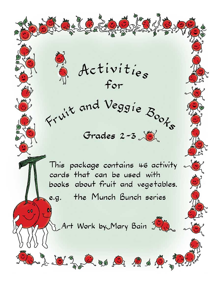 ACTIVITIES FOR FRUIT AND VEGGIE BOOKS Gr. 2-3 - eBook