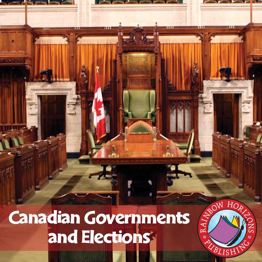 Canadian Governments and Elections Gr. 5-8 - eBook