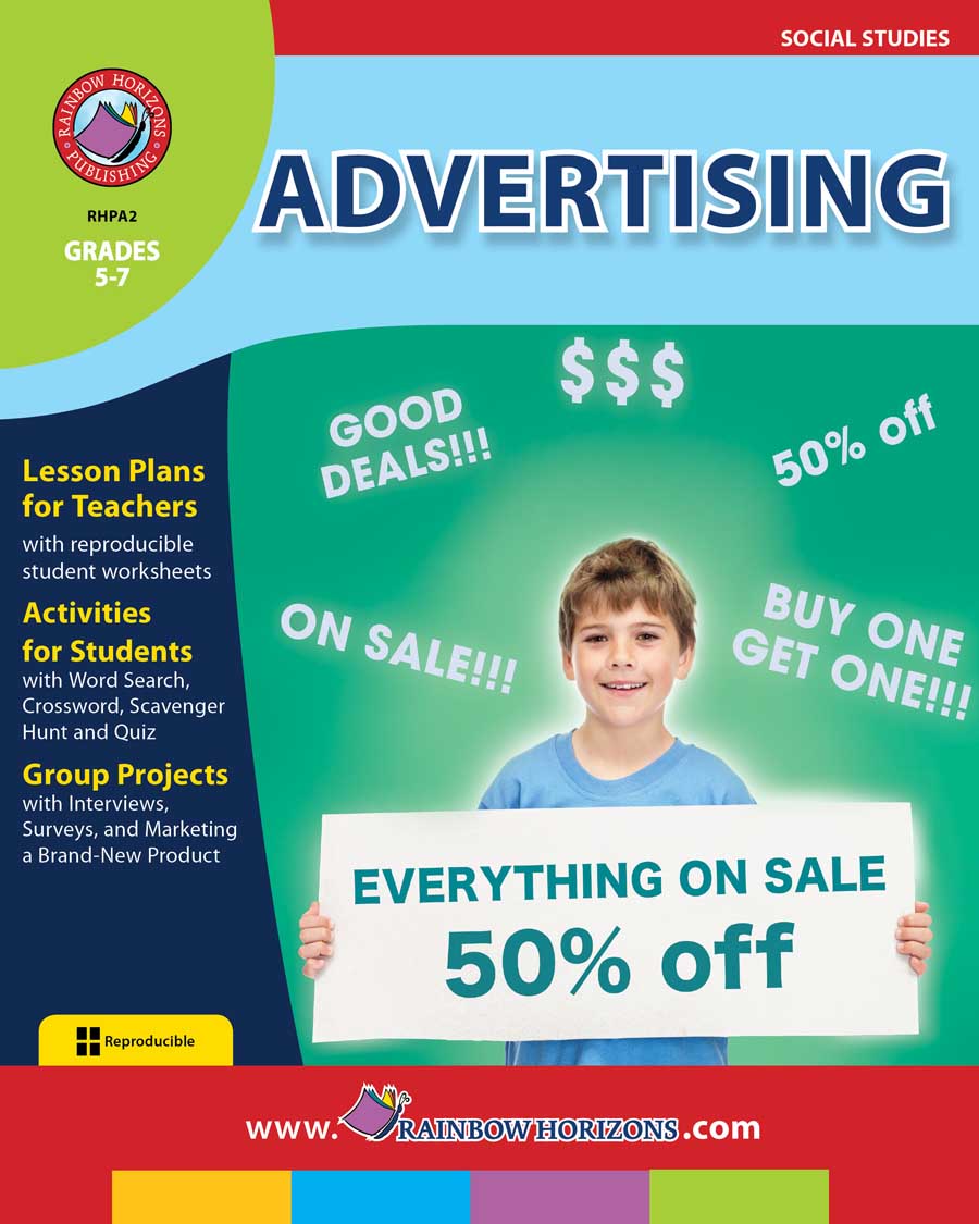 Advertising Gr. 5-7 - print book