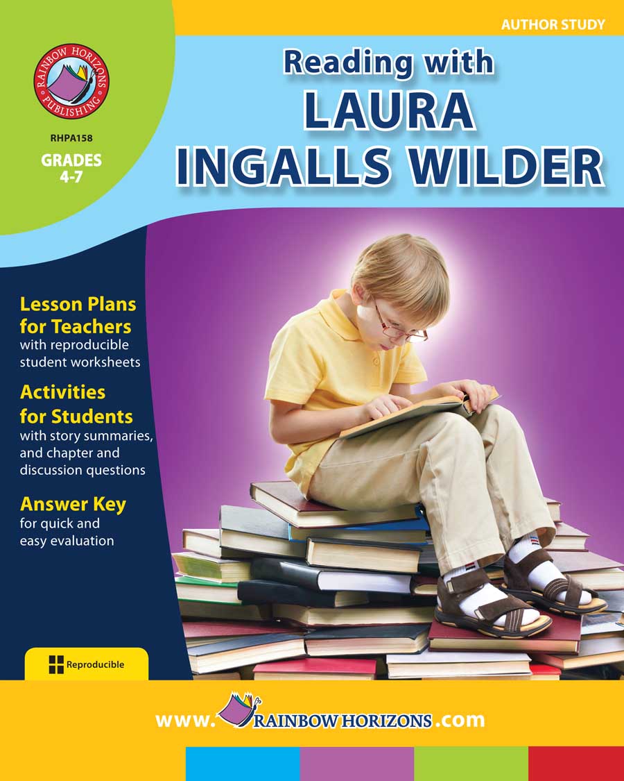 Reading with Laura Ingalls Wilder (Author Study) Gr. 4-7 - print book