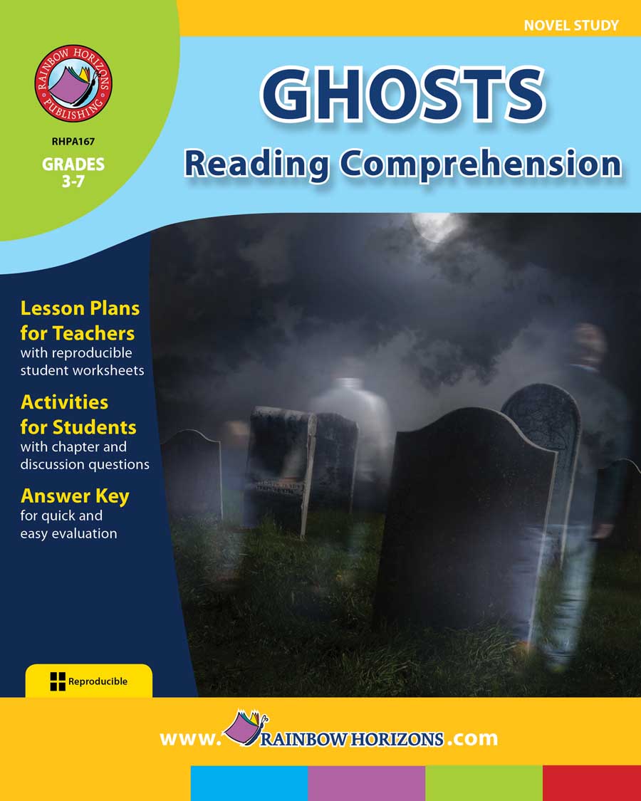 Ghosts: Reading Comprehension (Novel Study) Gr. 3-7 - print book