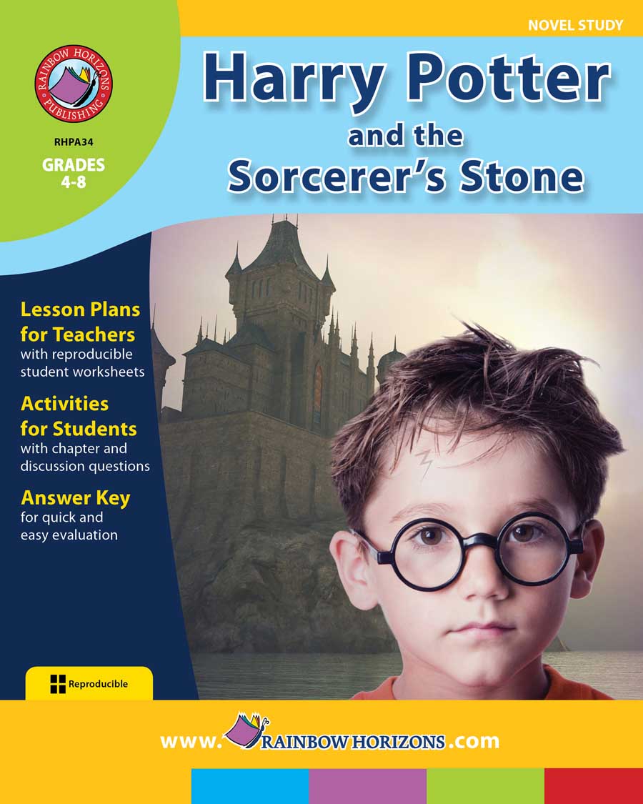 Harry Potter and the Sorcerer's Stone (Novel Study) Gr. 4-8 - print book
