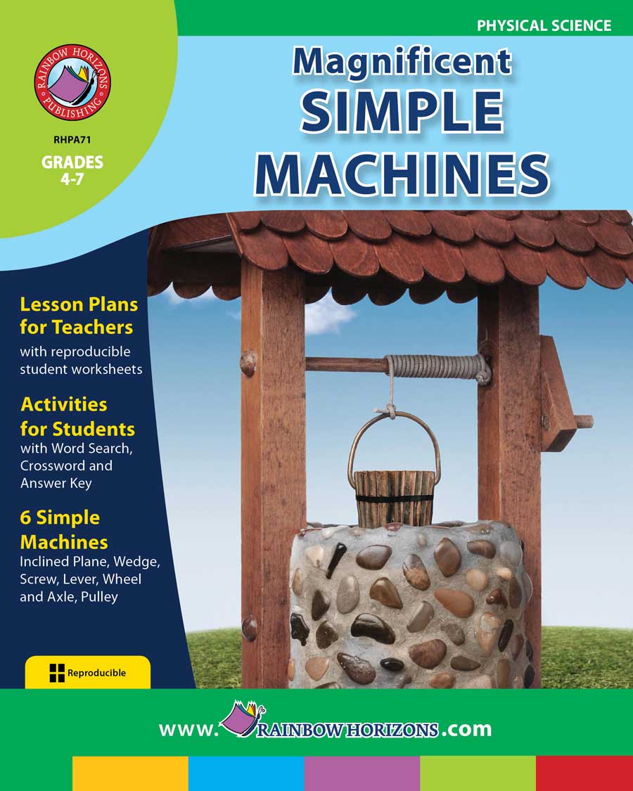 Magnificent Simple Machines Gr. 4-7 - print book
