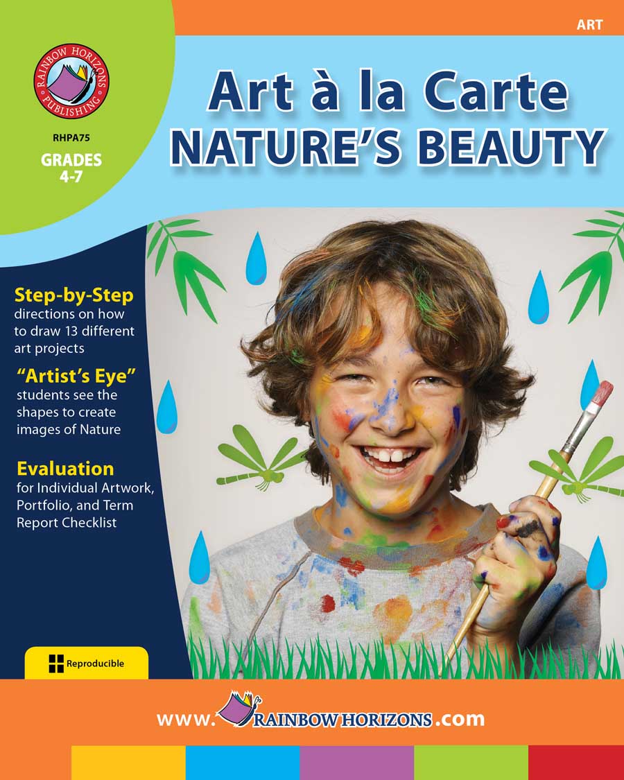 Art A La Carte: Nature's Beauty Gr. 4-7 - print book
