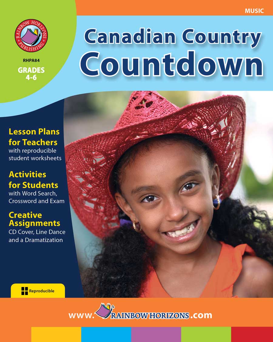 Canadian Country Countdown Gr. 4-6 - print book