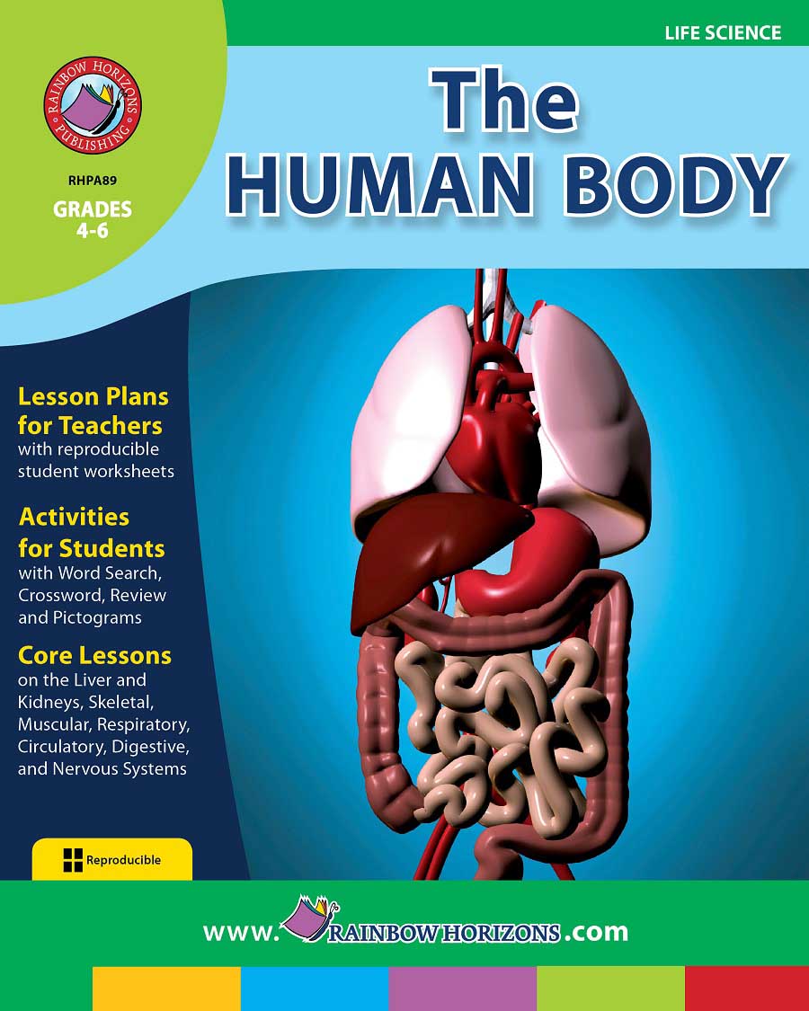 The Human Body Gr. 4-6 - print book
