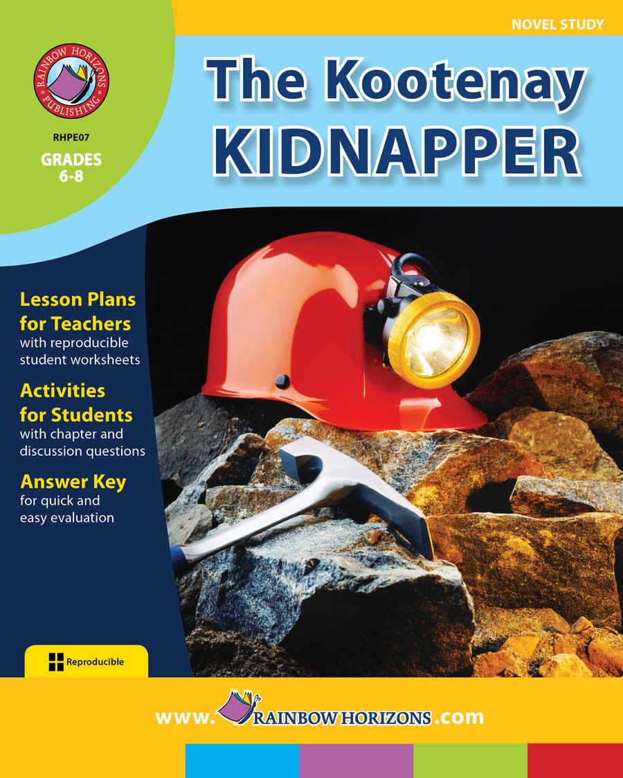 The Kootenay Kidnapper (Novel Study) Gr. 6-8 - print book
