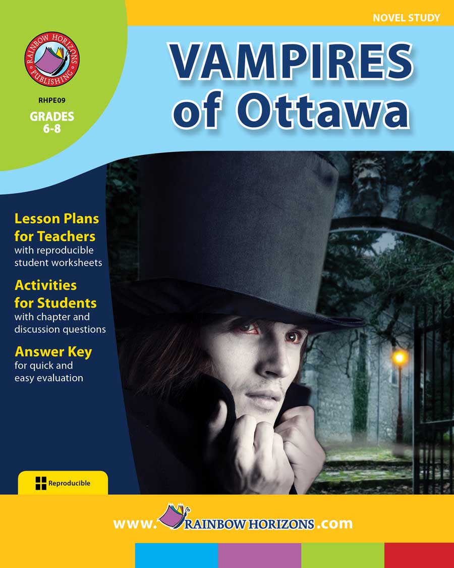 Vampires of Ottawa (Novel Study) Gr. 6-8 - print book