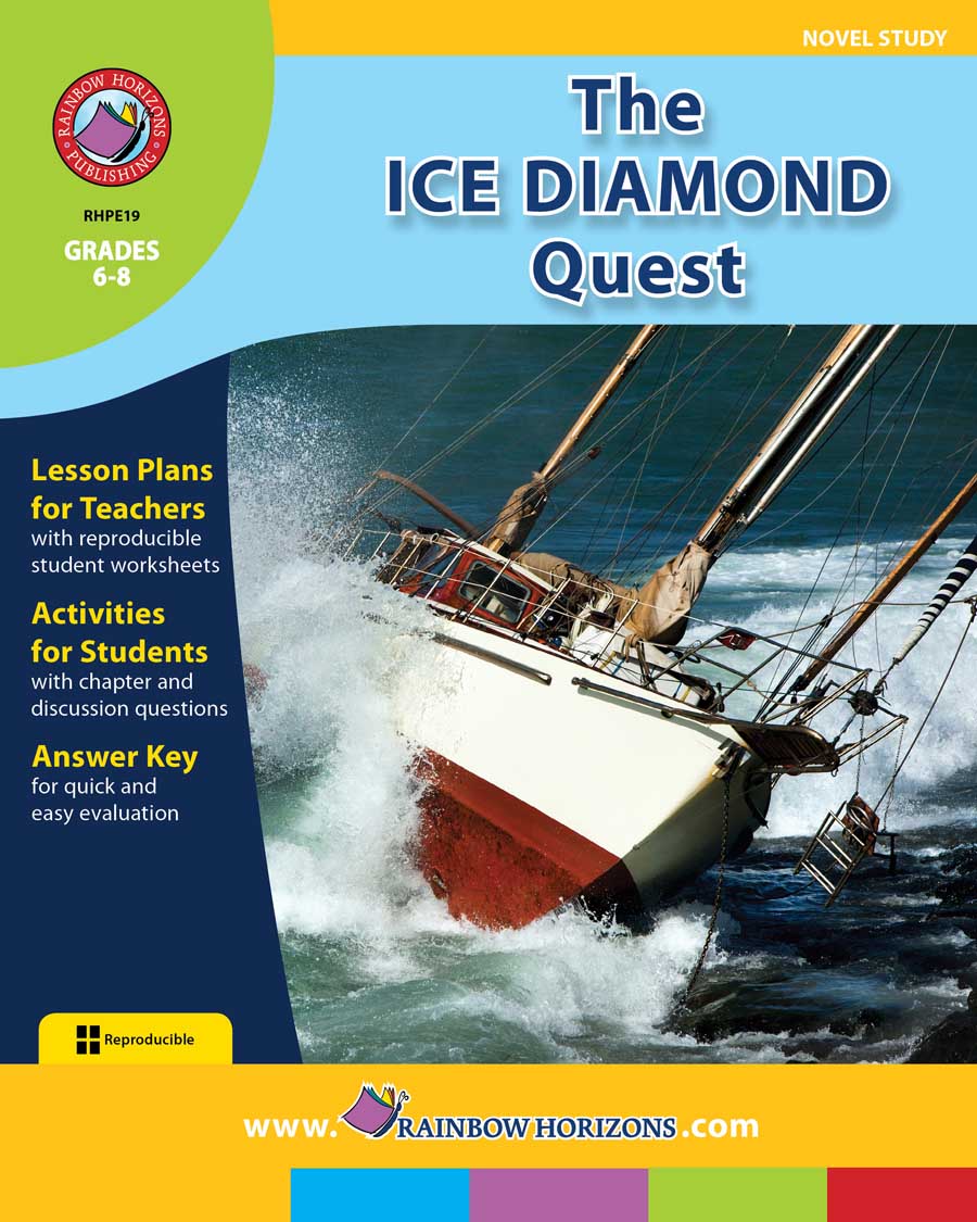 The Ice Diamond Quest (Novel Study) Gr. 6-8 - print book