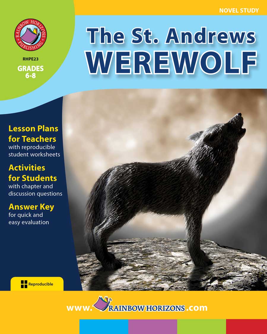 The St. Andrews Werewolf (Novel Study) Gr. 6-8 - print book