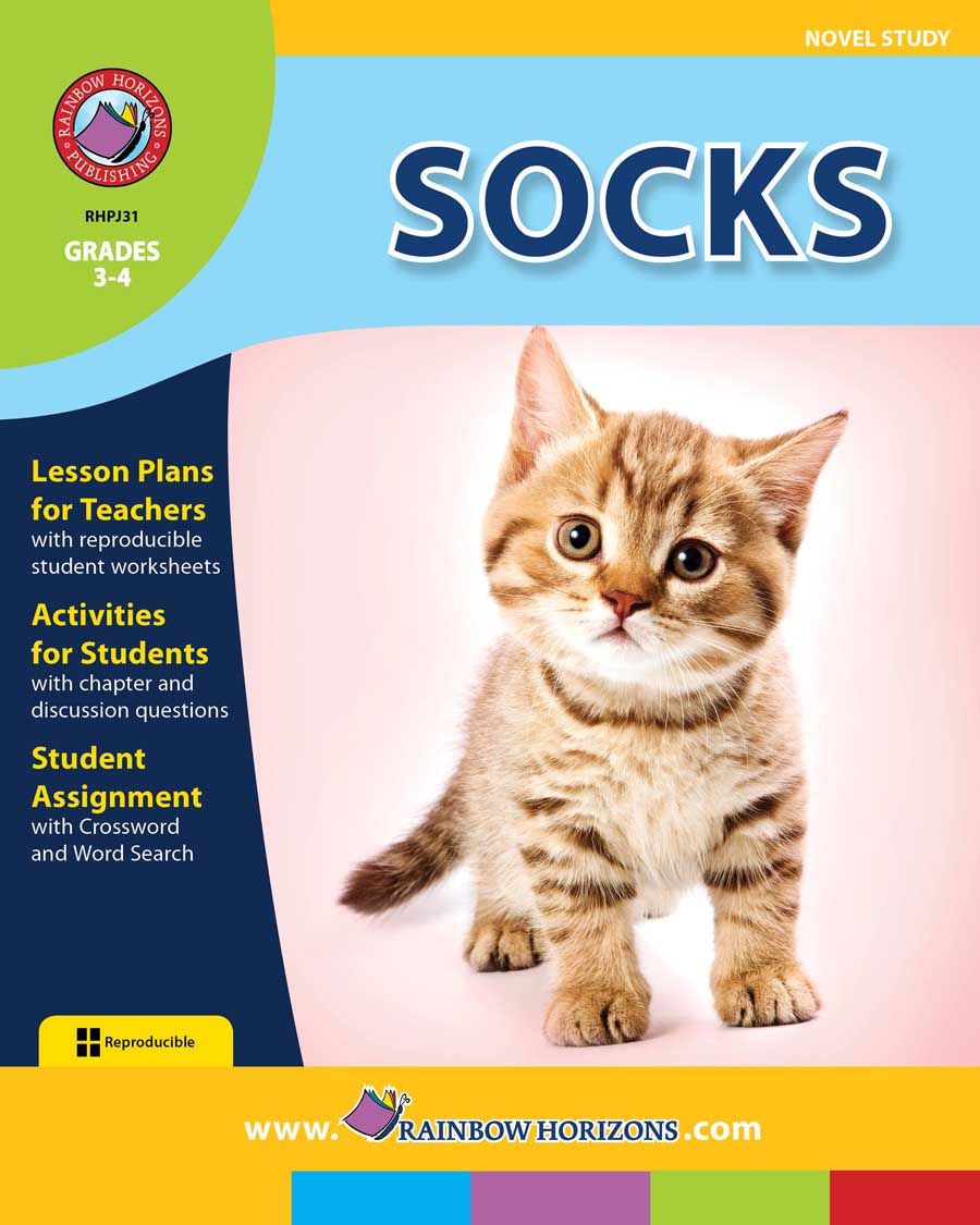 Socks (Novel Study) Gr. 3-4 - print book