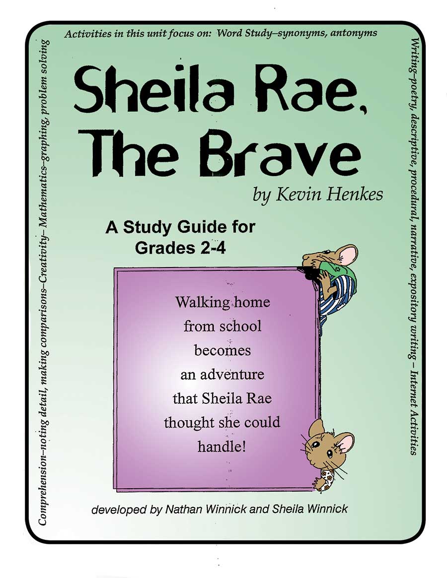 SHEILA RAE, THE BRAVE - STUDY GUIDE Gr. 2-4 - eBook