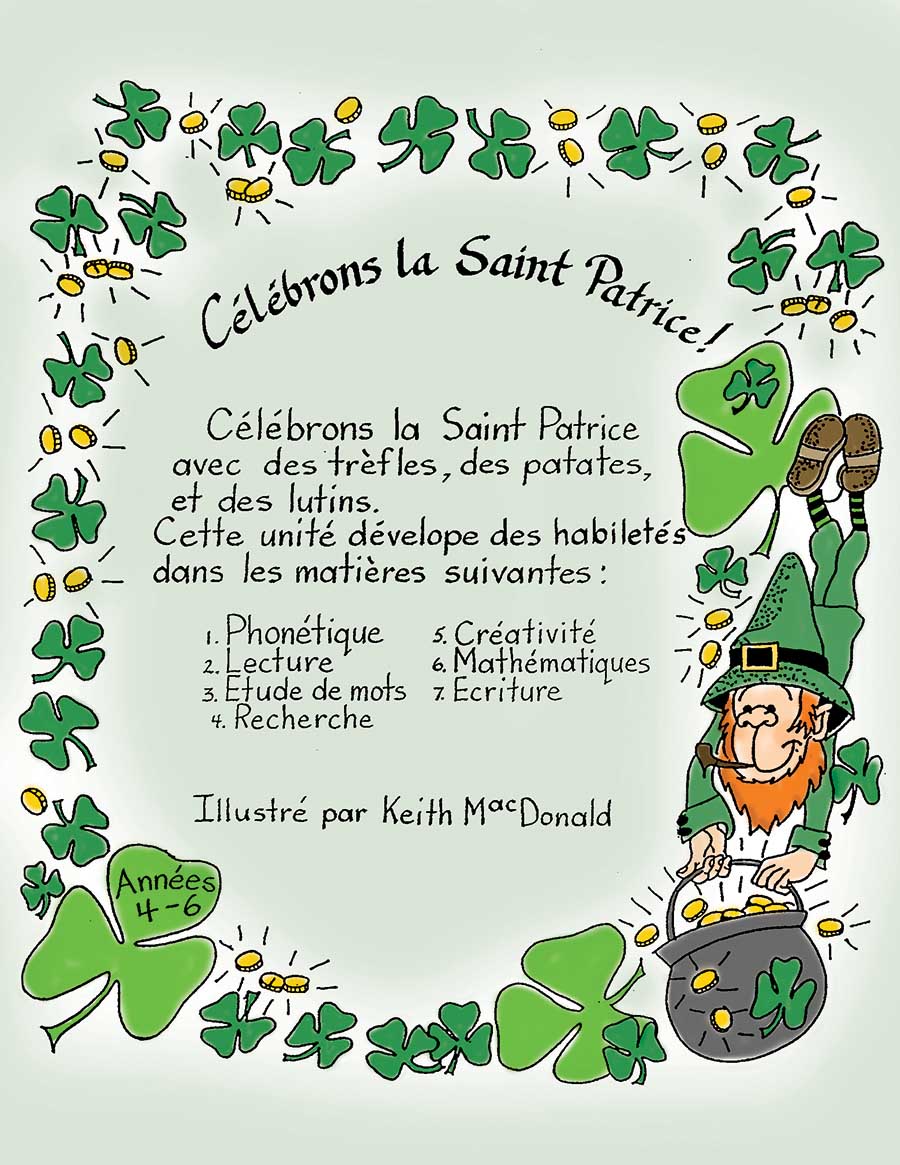CÉLÉBRONS LA SAINT PATRICE! Gr. 4-6 - eBook