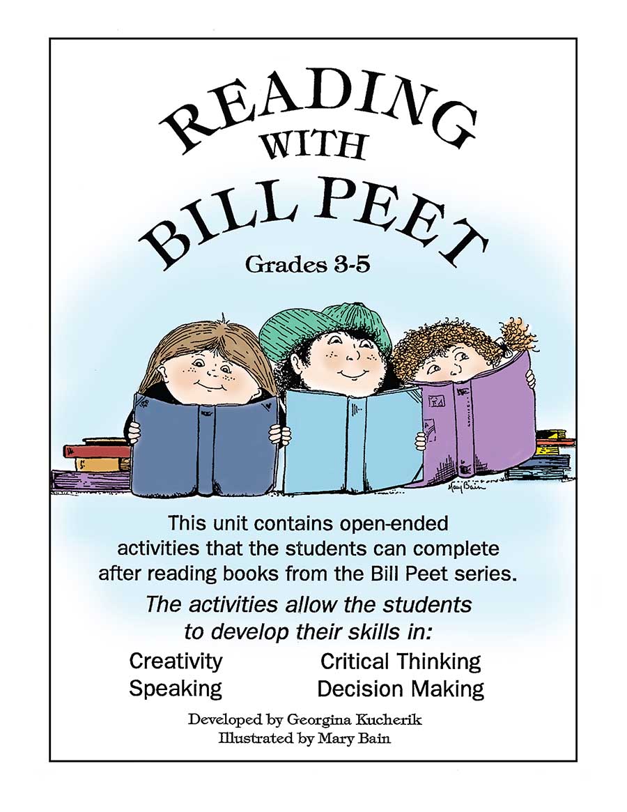 READING WITH BILL PEET (OPEN-ENDED CREATIVE ACT.) Gr. 3-5 - eBook