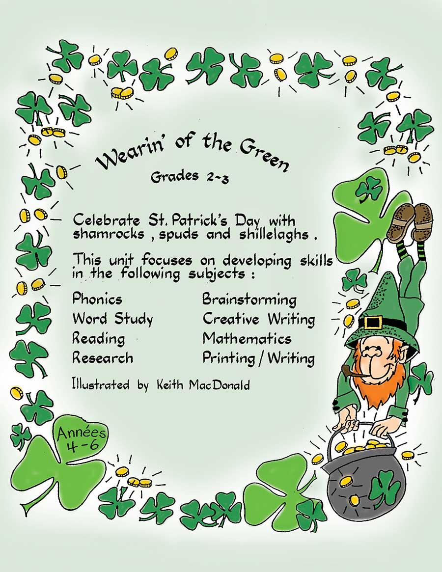 WEARIN' OF THE GREEN Gr. 2-3 - eBook