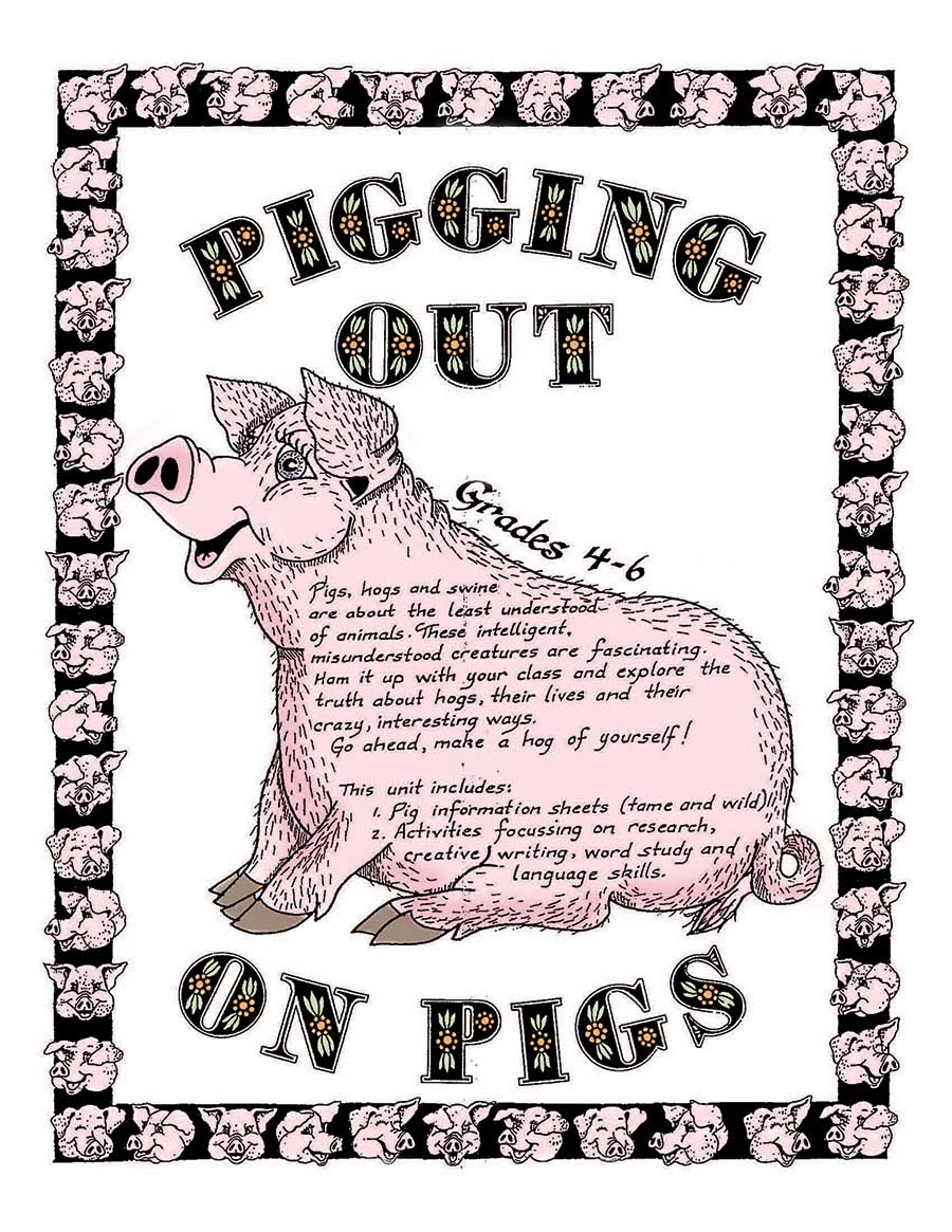 PIGGING OUT ON PIGS! Gr. 4-6 - eBook
