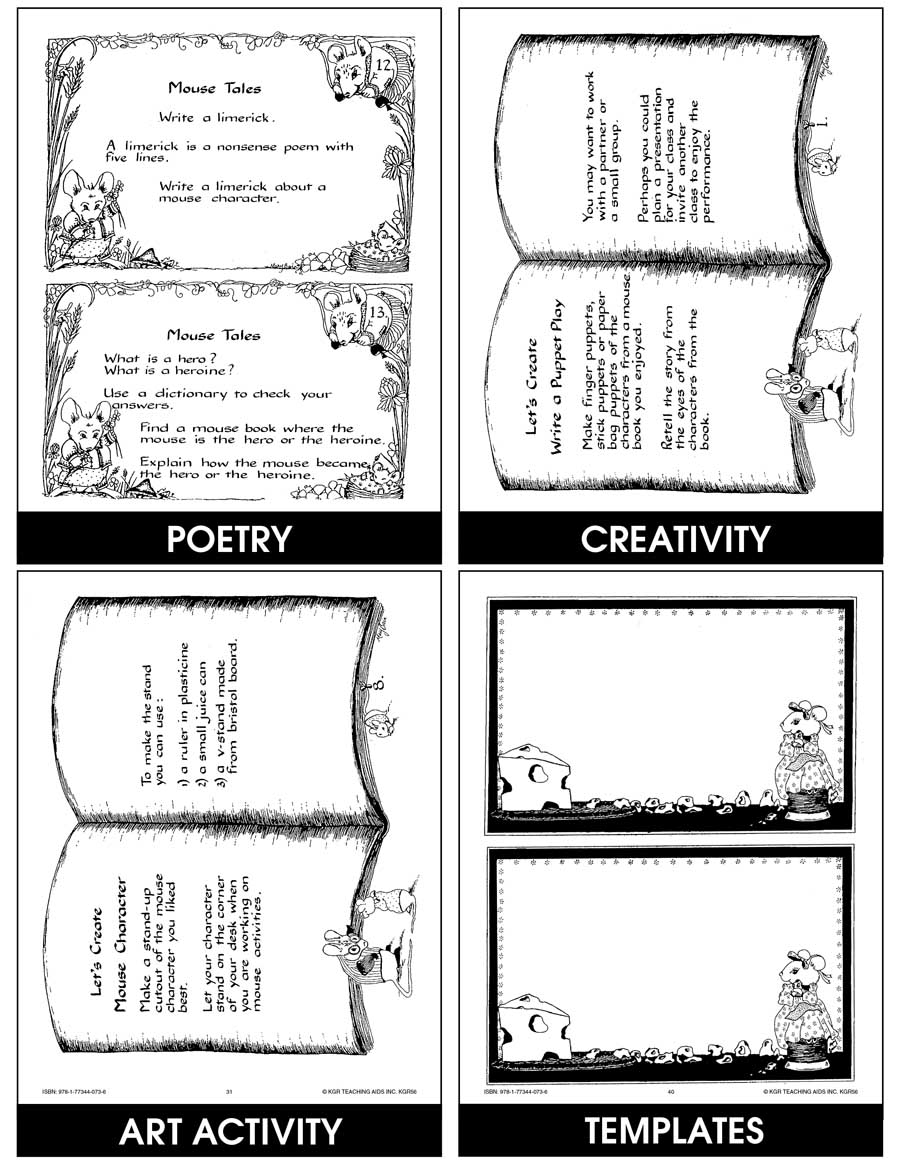 MOUSE TALES (ACT. FOR MOUSE NOVELS & STORIES) Gr. 3-5 - eBook