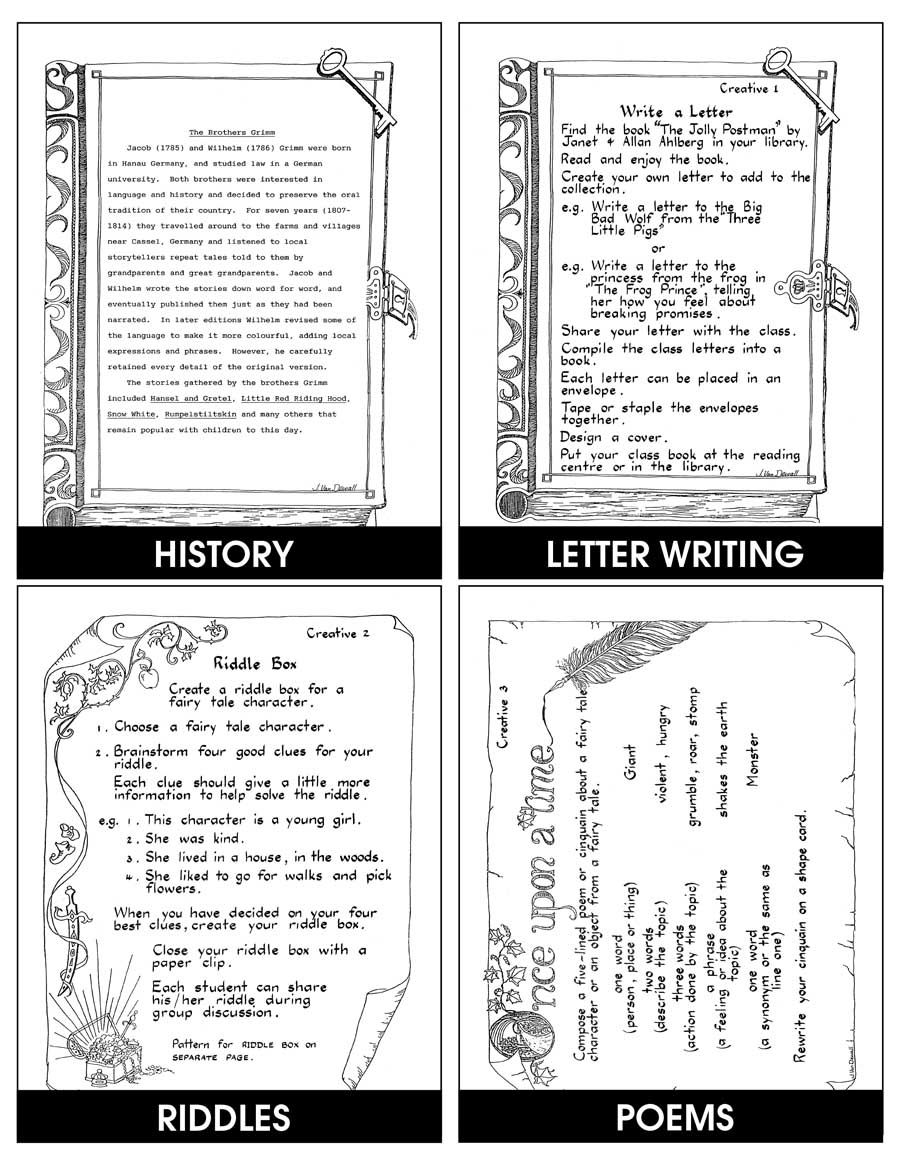 FAIRY TALE TIME - Grades 30 to 30 - eBook - Lesson Plan - Rainbow