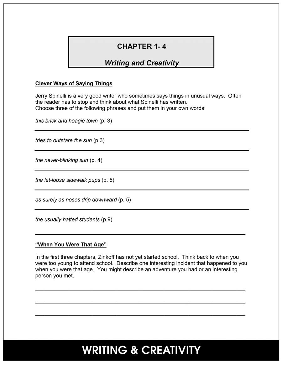 Loser (Novel Study) Gr. 4-7 - CHAPTER SLICE - eBook