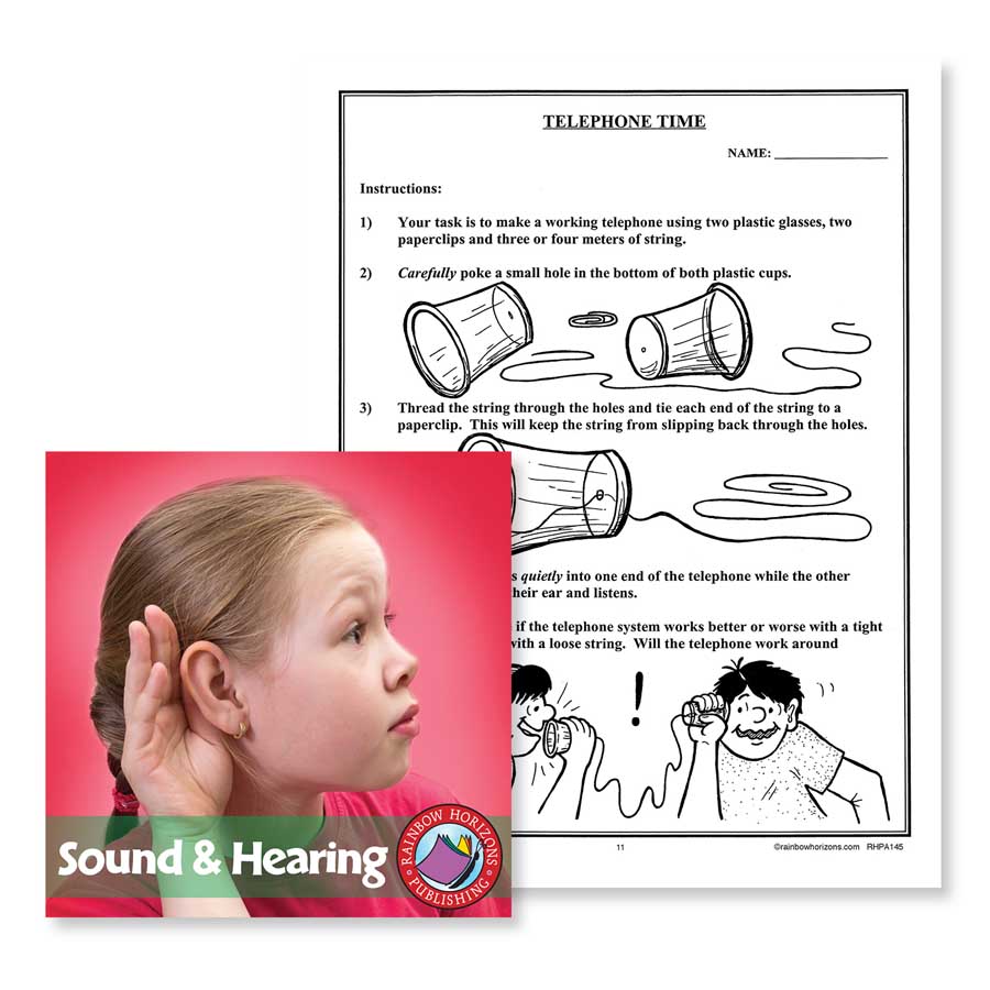 Sound And Hearing: Telephone Time Gr. 4-6 - WORKSHEET - eBook