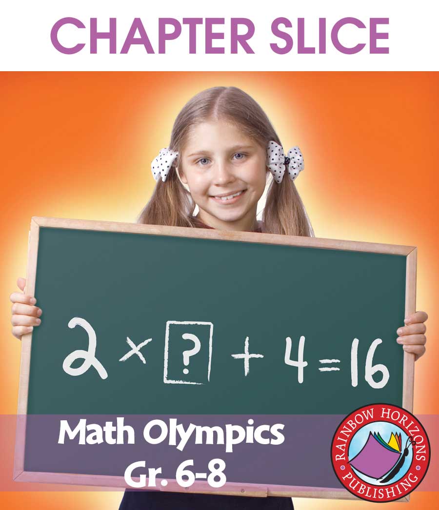 Math Olympics Gr. 6-8 - CHAPTER SLICE - eBook