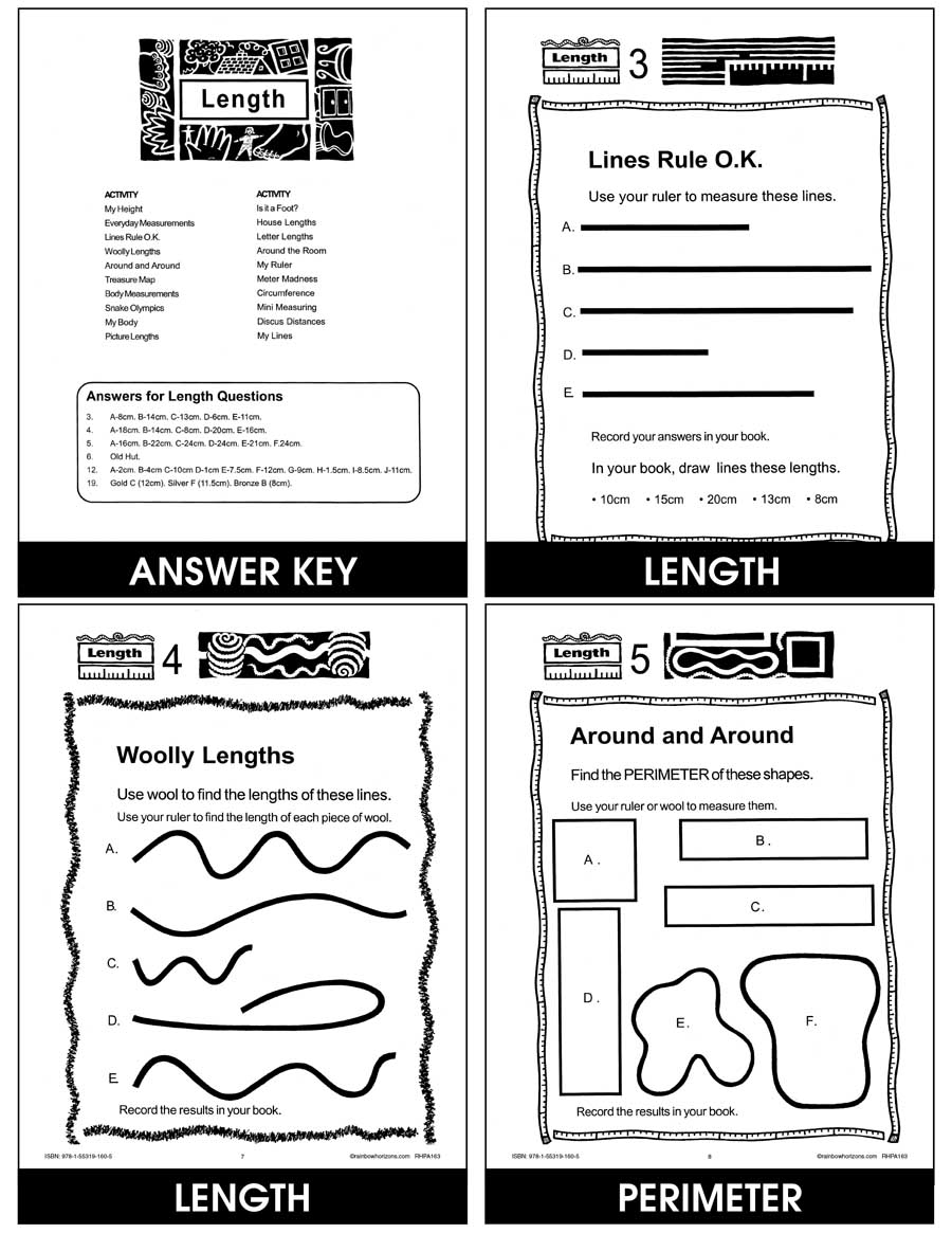 Let's Measure Up: Length, Time, Perimeter Gr. 4-6 - CHAPTER SLICE - eBook