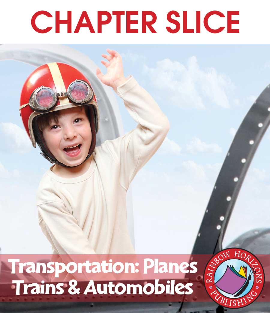 Transportation: Planes, Trains & Automobiles Gr. 1 - CHAPTER SLICE - eBook
