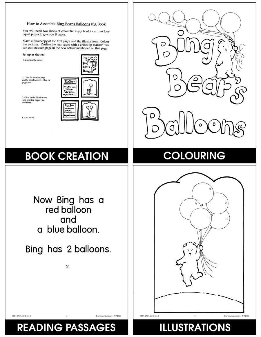 Bears Theme VALUE PACK Gr. PK-2 - eBook
