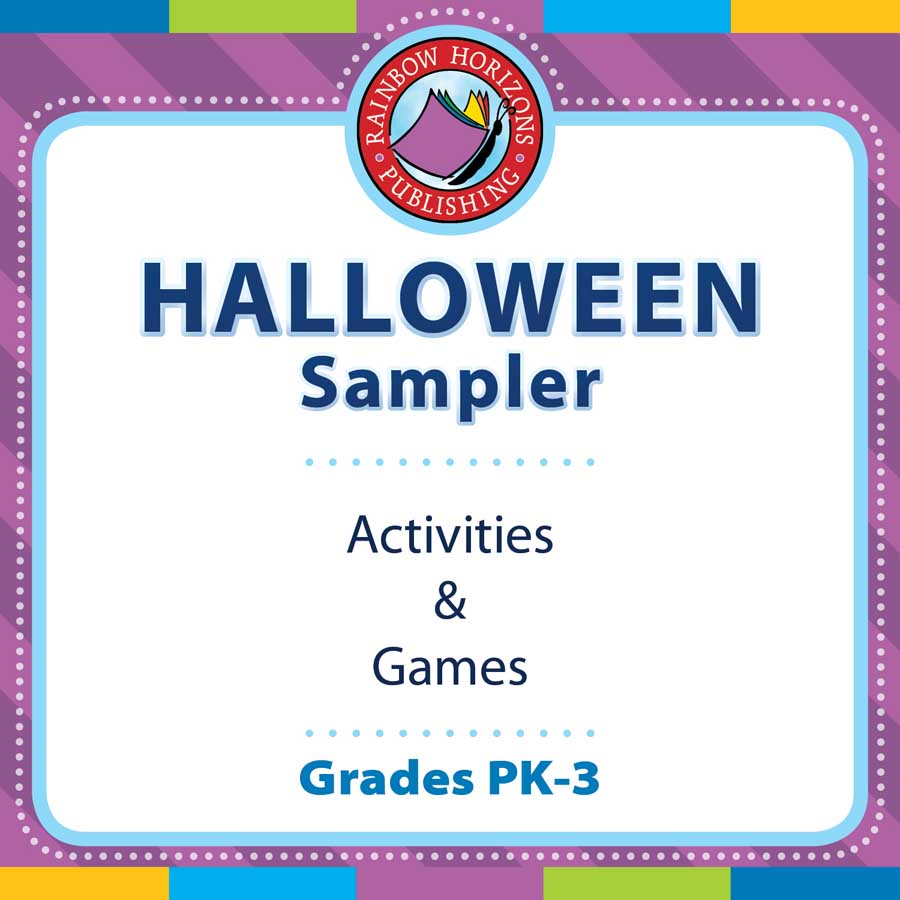 Halloween Sampler Gr. PK-3 - FREE WORKSHEETS - eBook