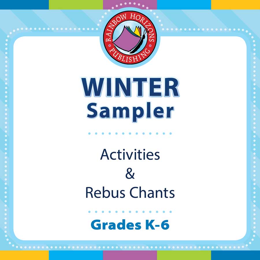Winter Sampler Gr. K-6 - FREE WORKSHEETS - eBook