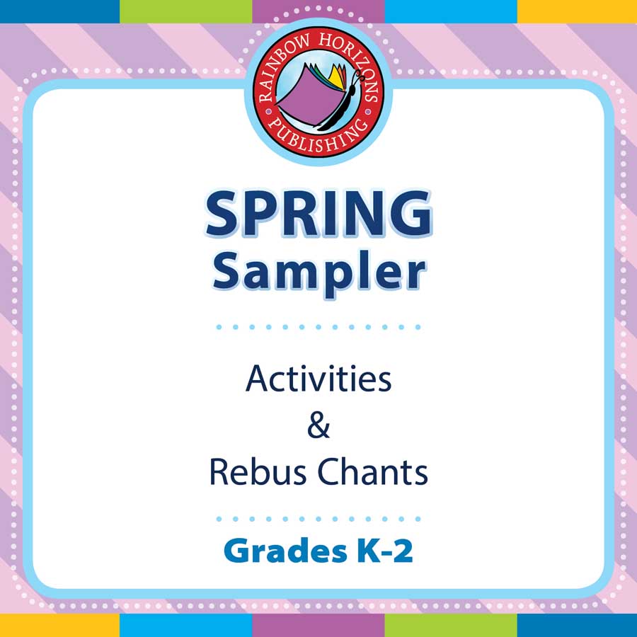 Spring Sampler Gr. K-2 - FREE WORKSHEETS - eBook