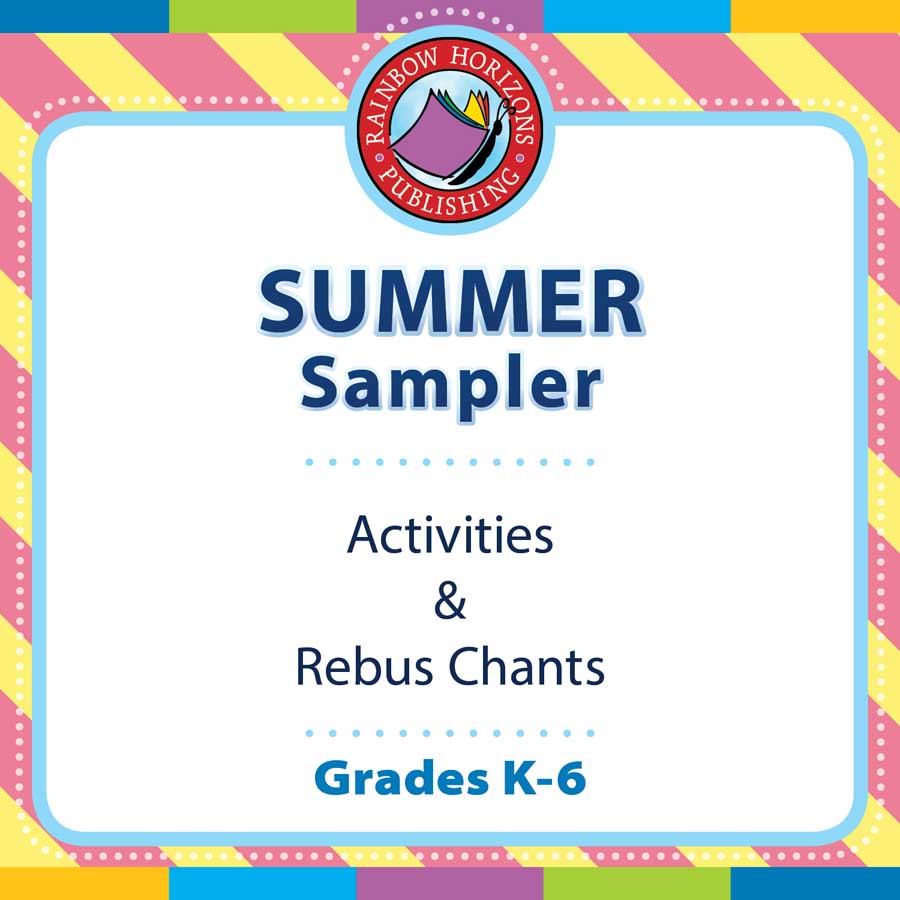 Summer Sampler Gr. K-6 - FREE WORKSHEETS - eBook