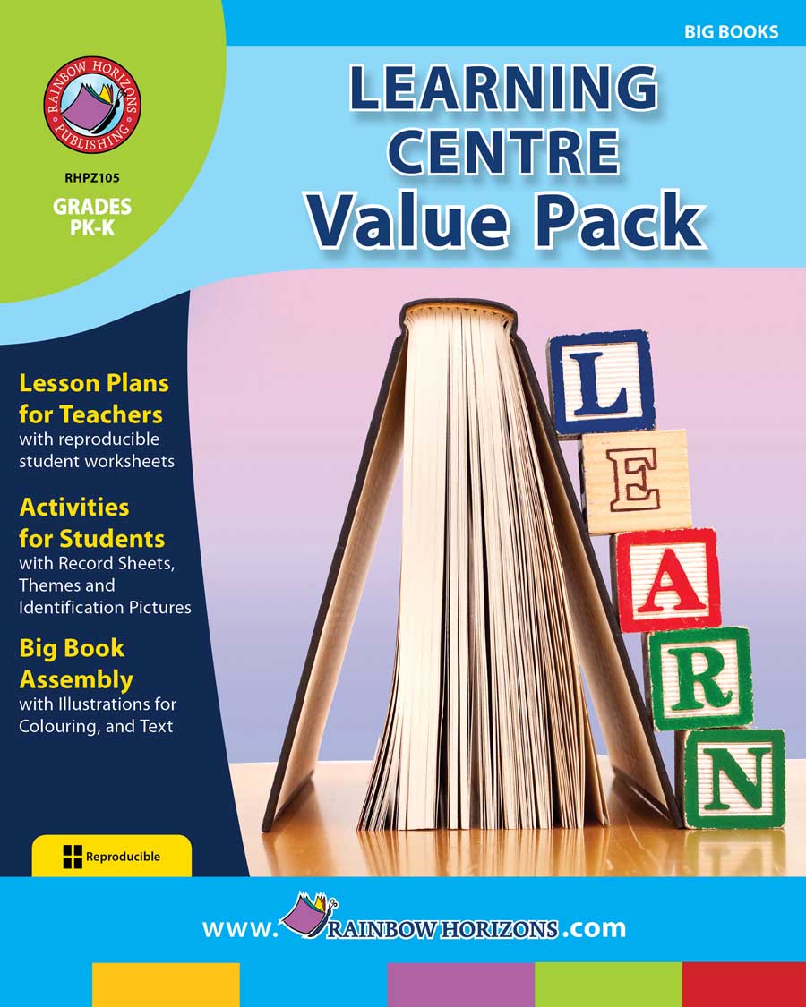 Learning Centre VALUE PACK Gr. PK-K - print book