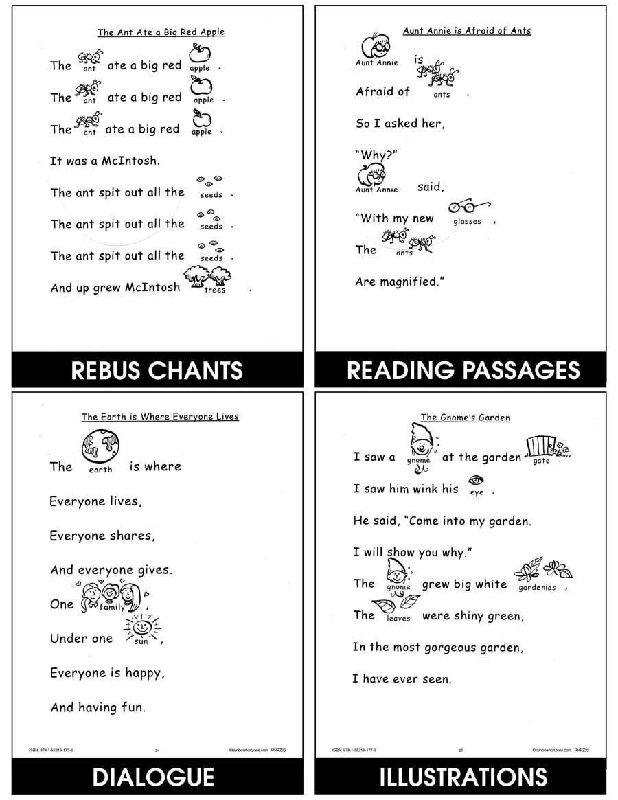 Rebus Chants A to Z Gr. K-1 - print book