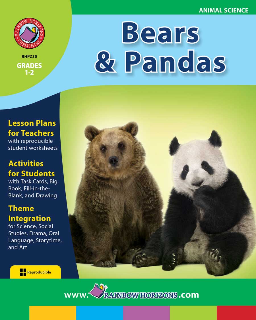 Bears and Pandas Gr. 1-2 - print book