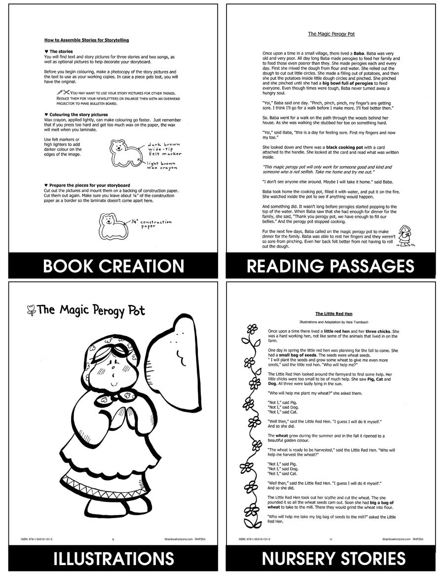 Storytelling: Nursery Stories & Songs  Gr. K - print book