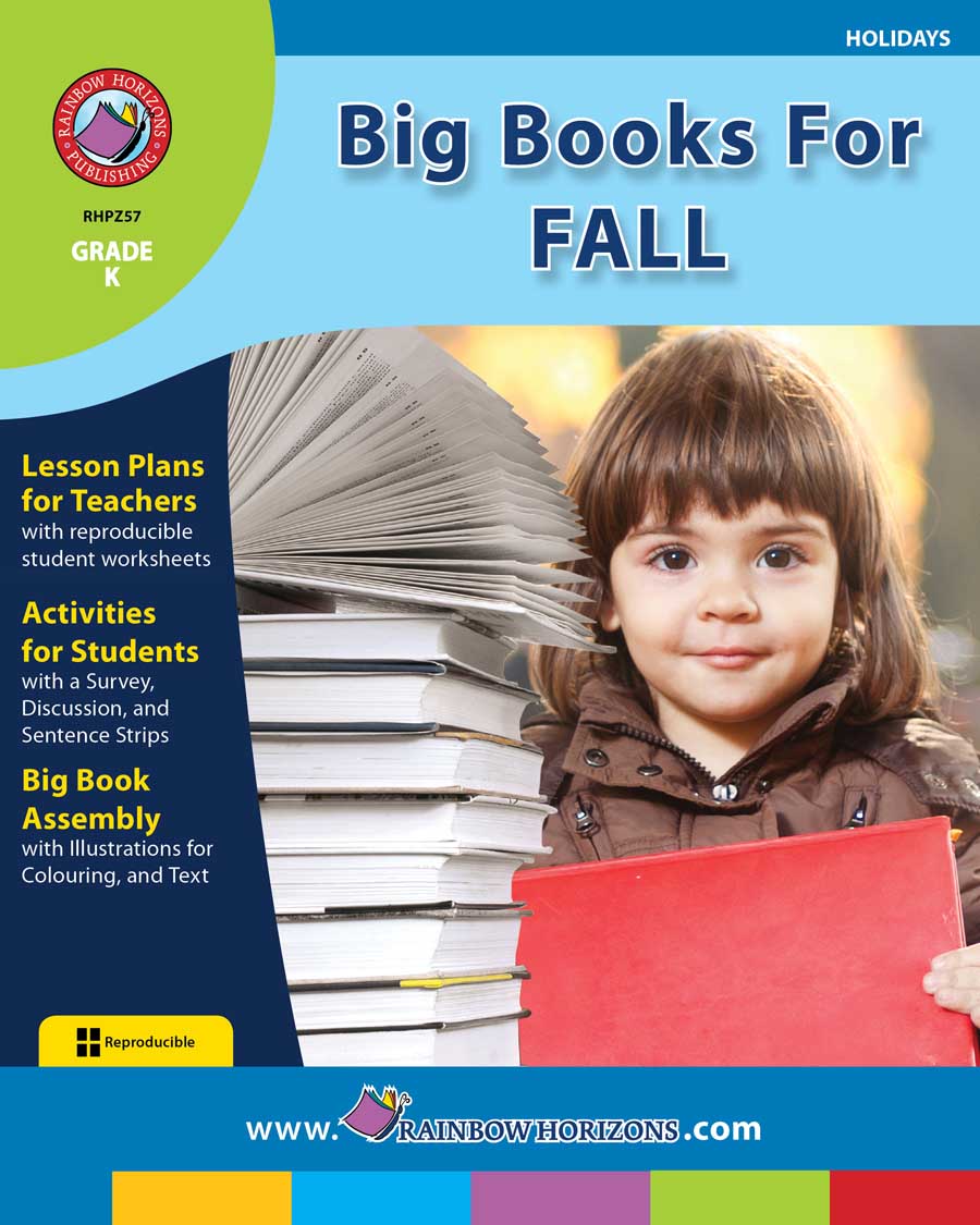 Big Books For Fall Gr. K - print book