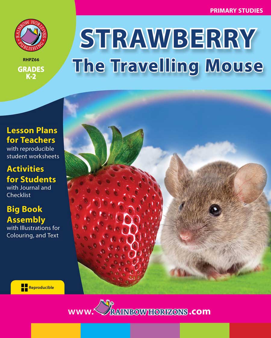 Strawberry, The Travelling Mouse Gr. K-2 - print book