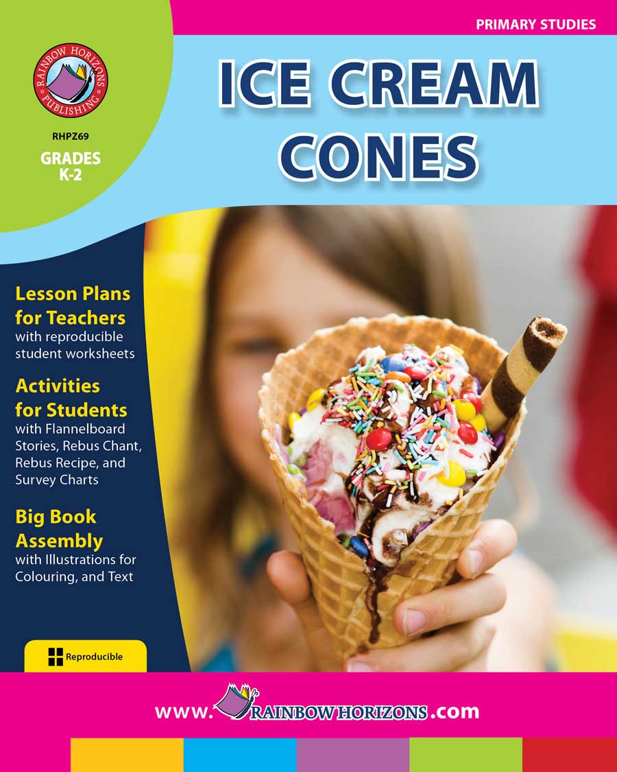 Ice Cream Cones  Gr. K-2 - print book