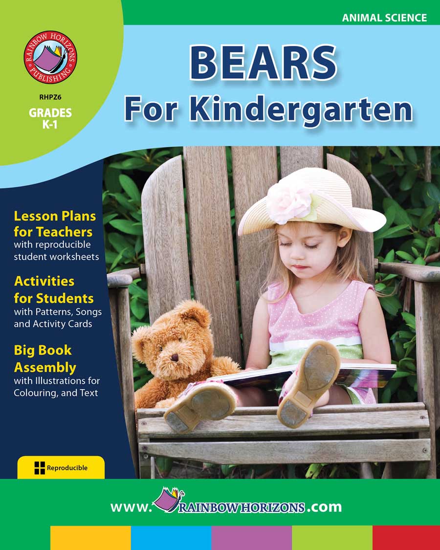 Bears For Kindergarten Gr. K-1 - print book