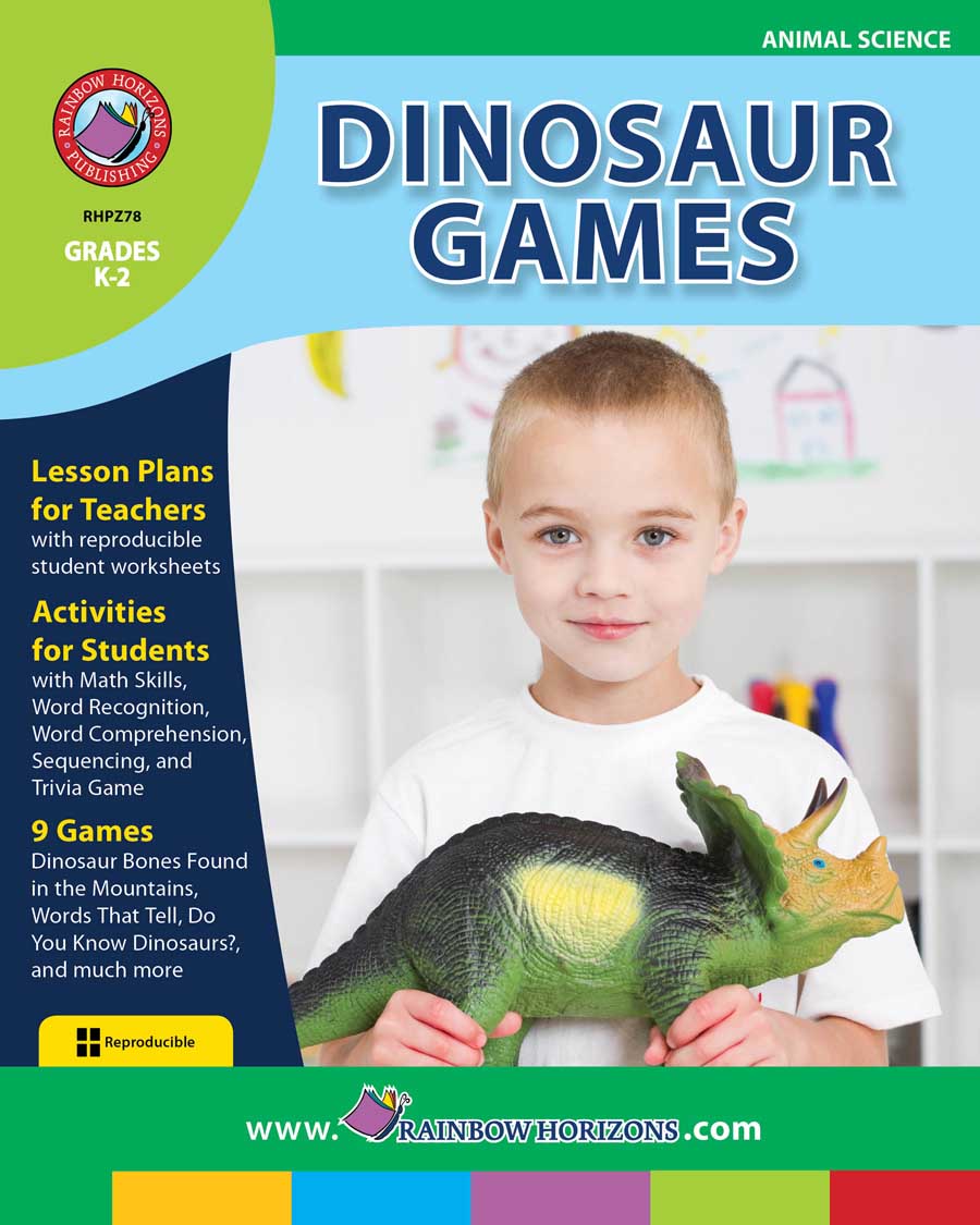 Dinosaur Games Gr. K-2 - print book