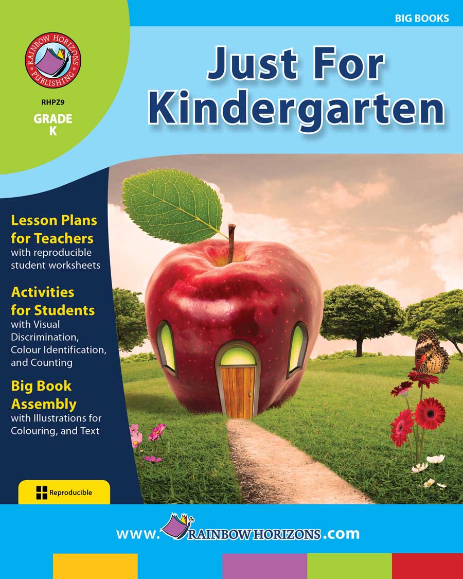 Just For Kindergarten Gr. K - print book